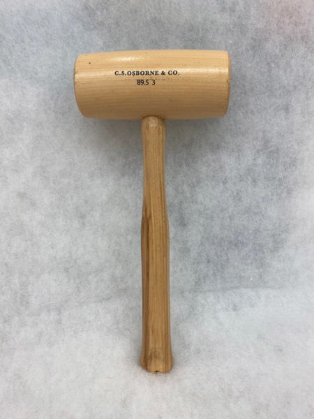 Osborne  Barrel shaped Hickory Mallet