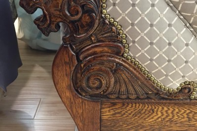 wood carving detail
