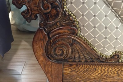 wood carving detail