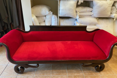 sofa re-upholstery in Hamilton