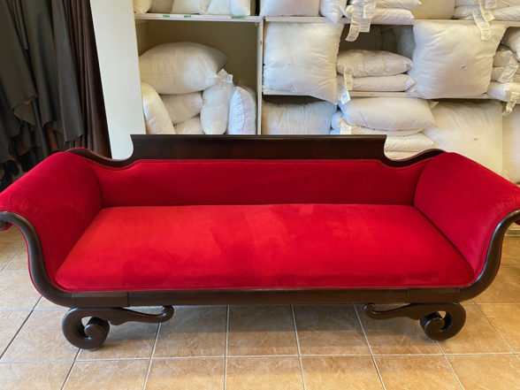 sofa re-upholstery in Hamilton